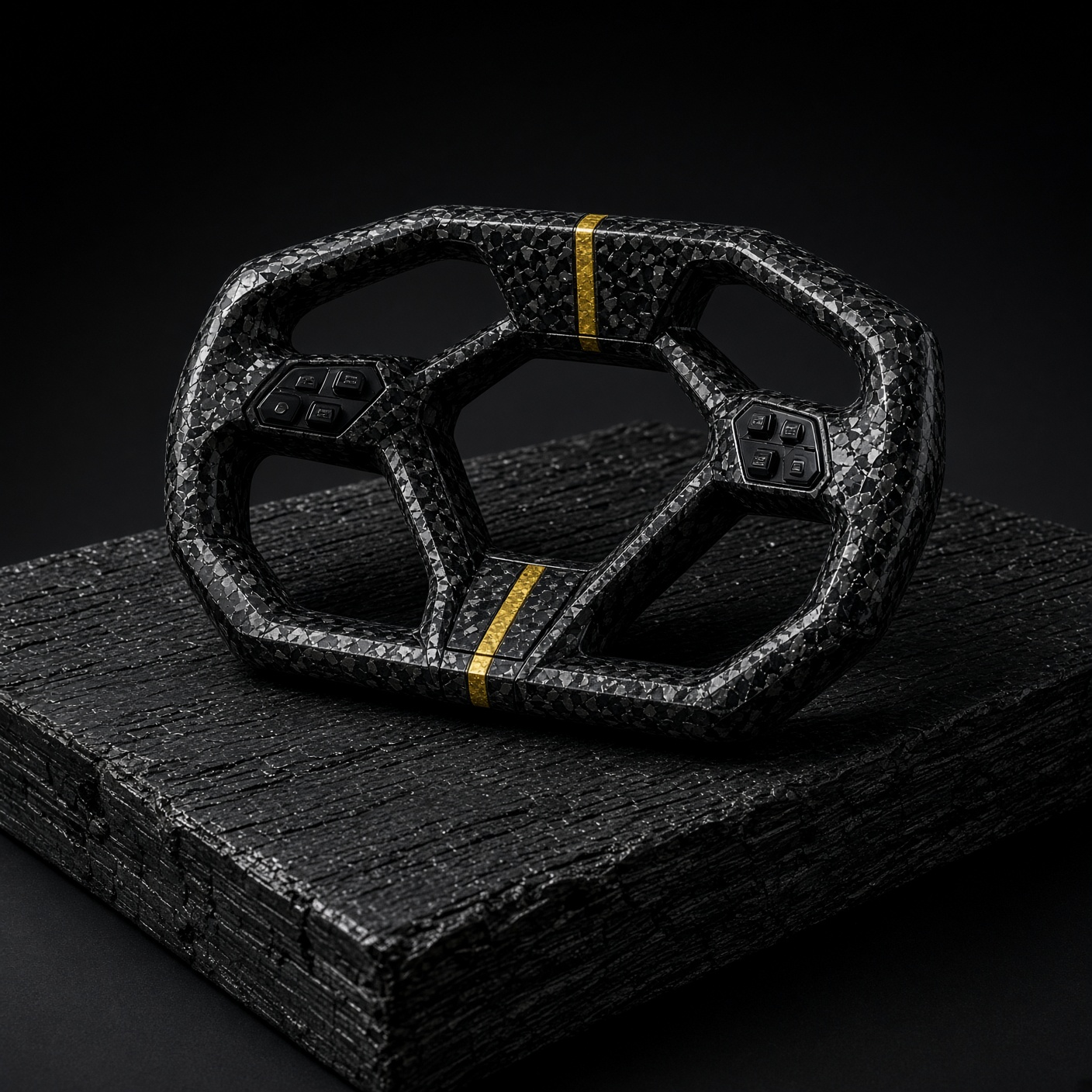 Forged carbon yoke